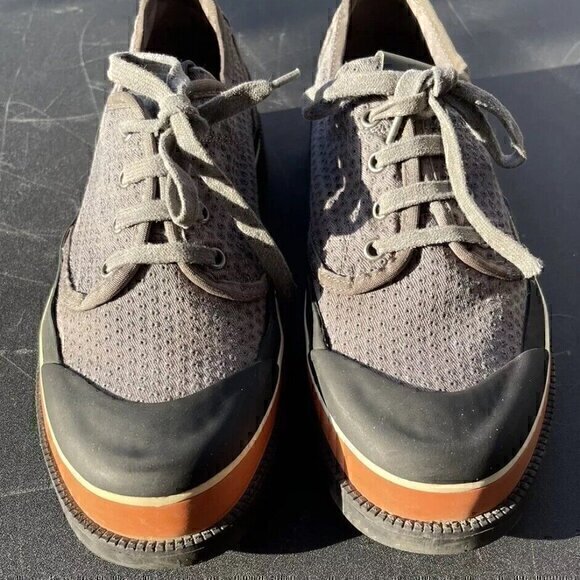 VALENTINO GARAVANI Men\'s Black Rockstud Derby Lace-up Shoes Sz 40 EU / 7.5-8 US main image 5